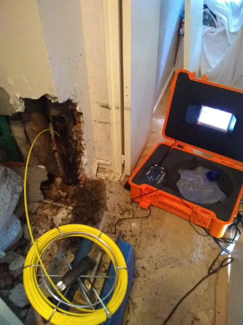 Equipo de inspección con video cámara de alta resolución